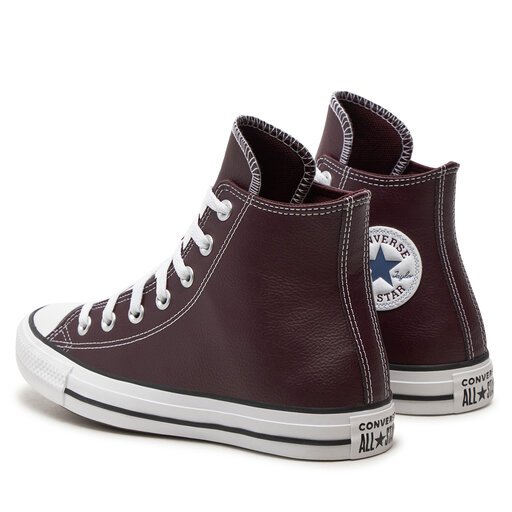 Bambas Converse Chuck Taylor All Star Faux Leather A08639C Marrón