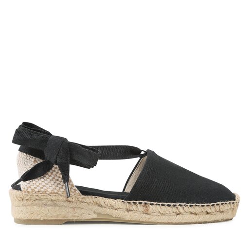 toni pons espadrille talon noir