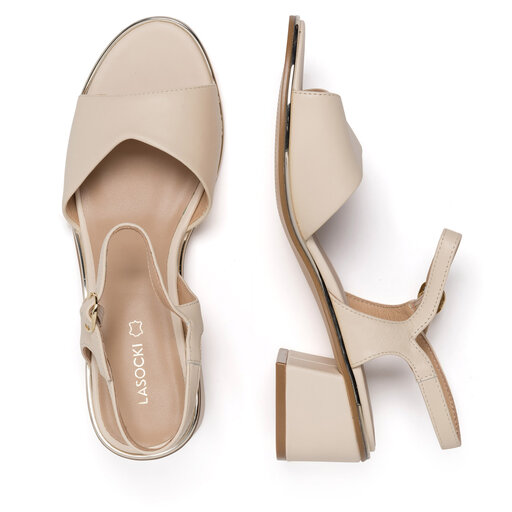 la prairieサンプル Lasocki Sandały WYL3858-1Z Beżowy | Modivo.pl