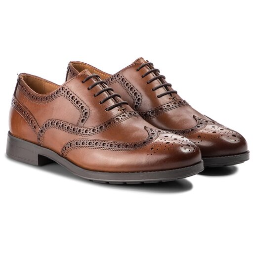 Chaussures basses Geox U Hilstone 2Fit B U824PB 00043 C6001 Cognac