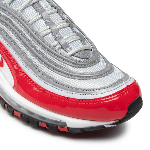 Air max 97 pure platinum university red deals
