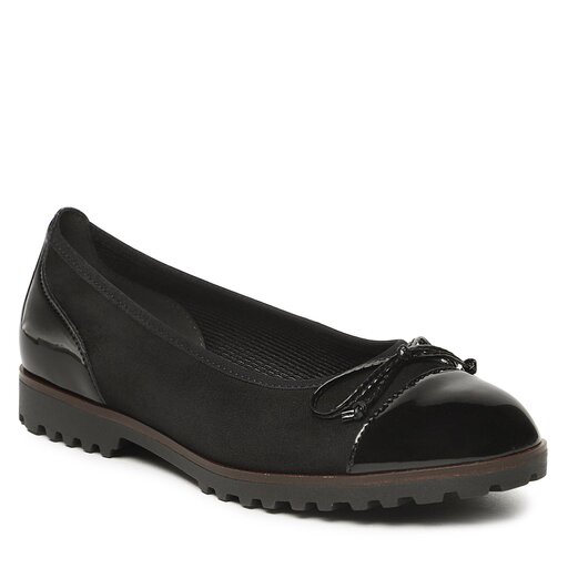 Ballerine Gabor Basic Donna - Tacco 2 Cm, Pelle Verniciata, Comode Ed Eleganti - Foto 10