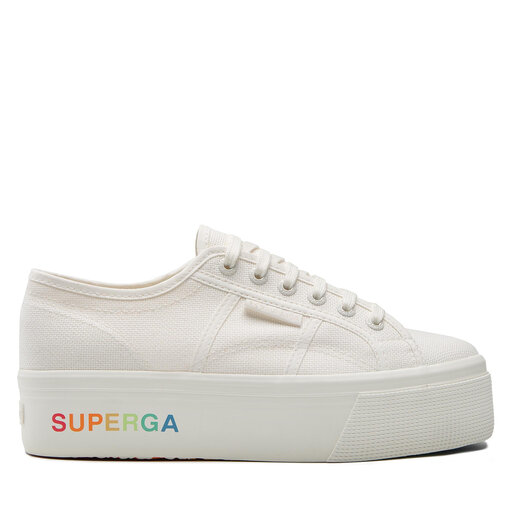 Scarpe sportive Superga 2790 Platform S7113KW Bianco escarpe