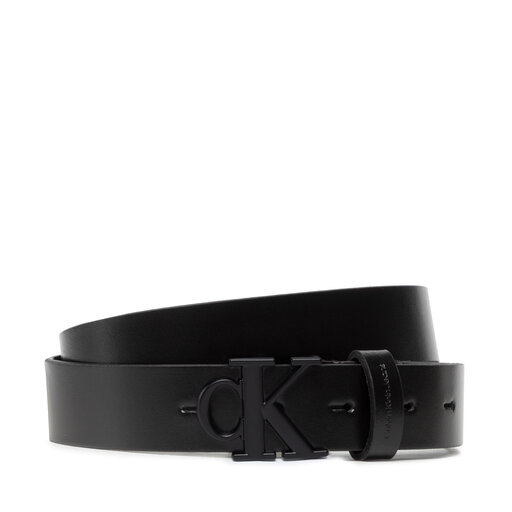 Ceinture femme Calvin Klein Jeans Round Mono Plaque Belt 30Mm