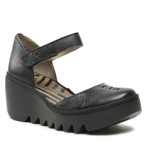 Fly London Yoko - Zapatos de tacón de cuero mujer: .es: Zapatos y  complementos