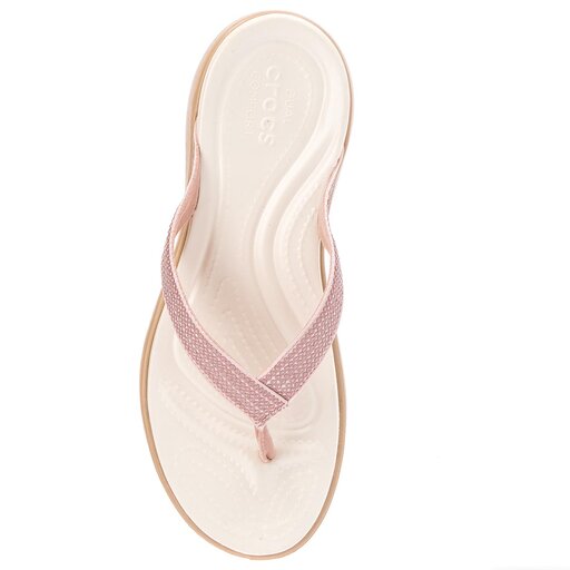 Crocs capri v sequin rose gold hotsell