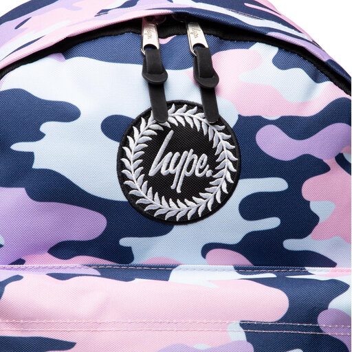Hype evie camo backpack top