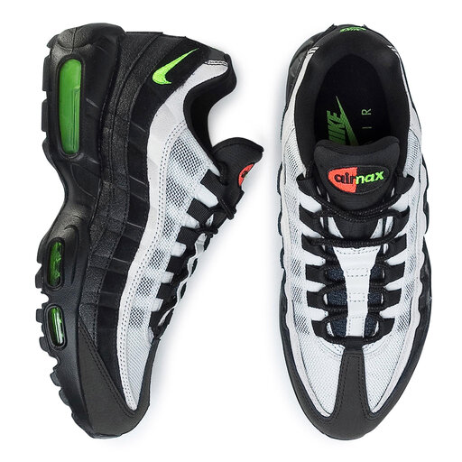 nike air max 95 essential black electric green