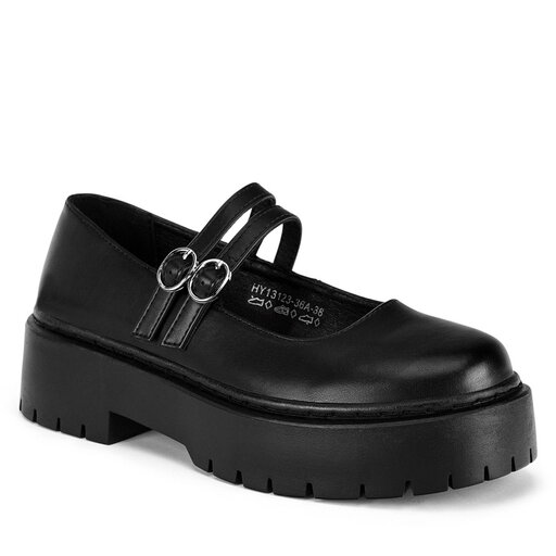 最高の Półbuty DeeZee eobuwie.com.pl | Czarny HY13123-36A パンツ
