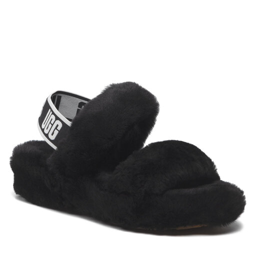 Chaussons Ugg W Oh Yeah 1107953 Blk | chaussures.fr