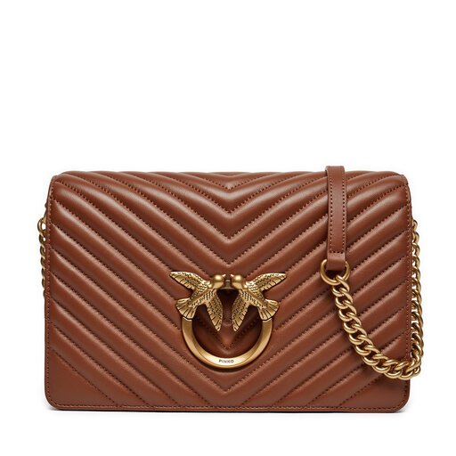 Handtasche Pinko Sheep Nappa Classic 100063 A0GK L48Q Braun