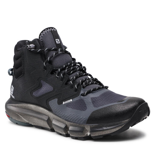 Trekkingschuhe Salomon Predict Hike Mid Gtx GORE TEX 414609 27 V0 Schwarz