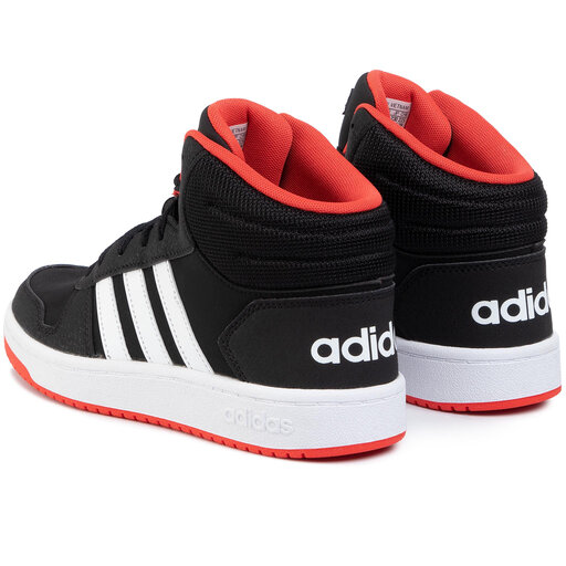 Sneakers adidas Hoops Mid 2.0 K B75743 Schwarz