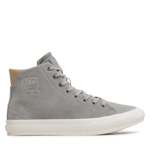 Zapatillas Tommy Hilfiger Th Hi Vulc Street Suede FM0FM04797 Gris