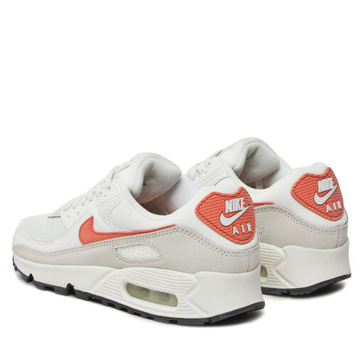 Air max 90 orange and white sales