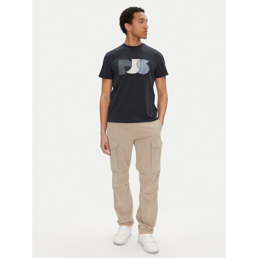 PARAJUMPERS｜ (LELAND TEE (25SS-PMTSGT09-327)) Parajumpers T-Shirt Leland 25SMPMTSGT09 Granatowy Regular