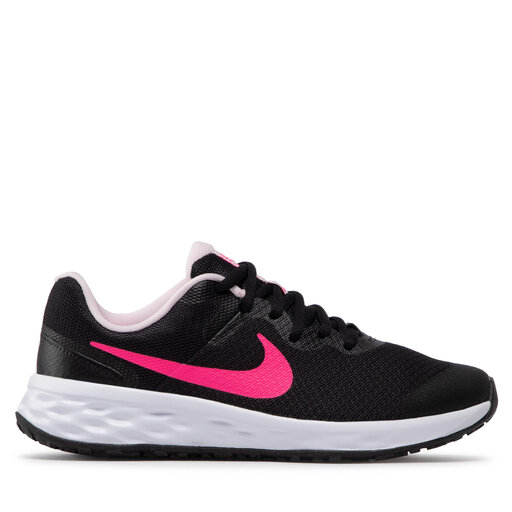 Buty do biegania Nike Revolution 6 Nn (GS) DD1096 007 Czarny |  eobuwie.com.pl