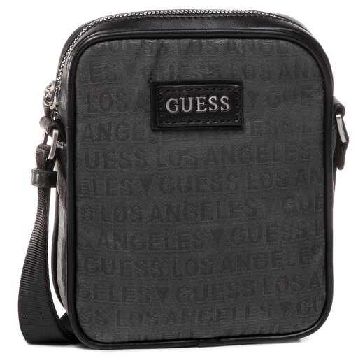 Geantă Crossover Guess Dan La Jacquard Coated Hmdljc P0317 Bla Epantofiro