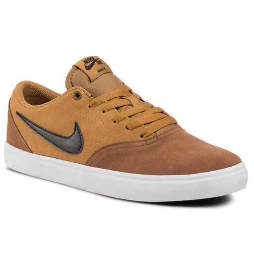 Chaussures Nike Sb Check Solar 843895 205 British Tan Black Wheat chaussures