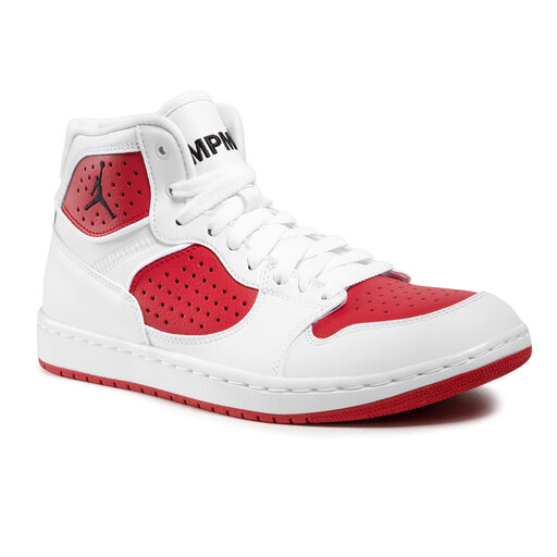 jordan access white and red