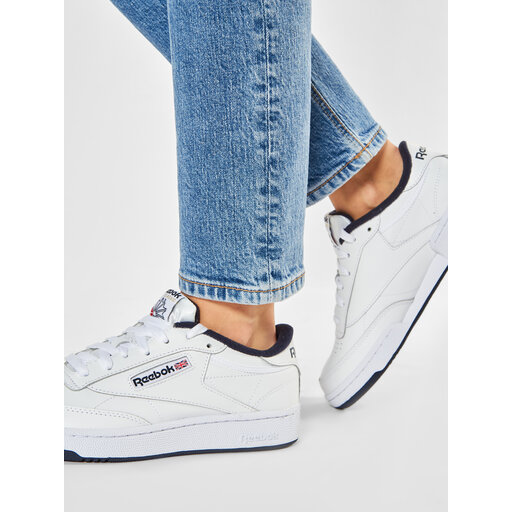 Обувь Reebok Club C 85 AR0457 White/Navy • Eobuv.com