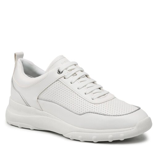 Geox Mädchen Sneaker D Alleniee B - Leder & Gummi-Sohle
