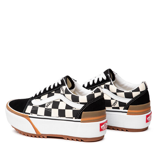 stacked vans checkerboard