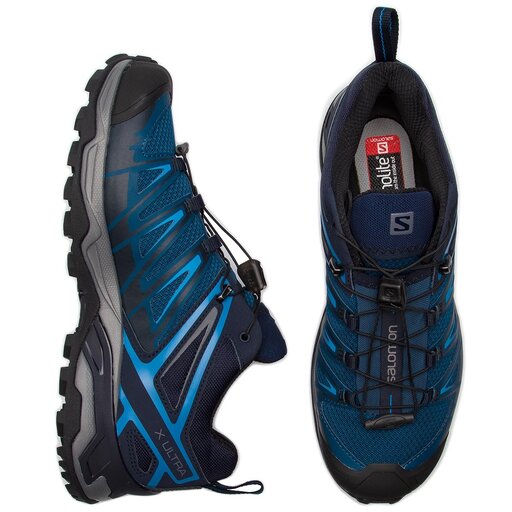Chaussures de trekking Salomon X Ultra 3 404678 27 M0 Bleu marine chaussures