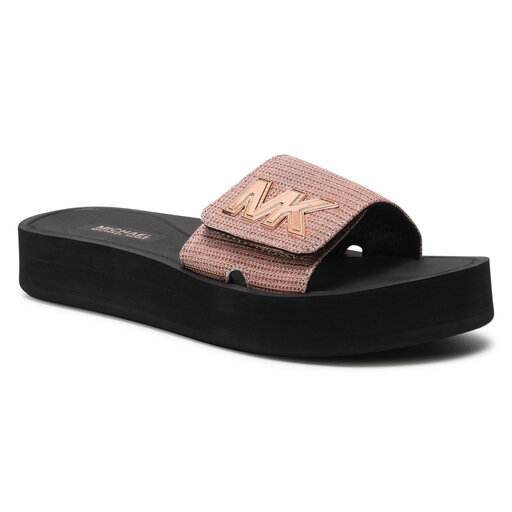 Ciabatte MICHAEL Michael Kors Mk Platform Slide 40S1MKFA1D Rosa escarpe