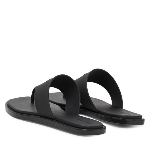 Japonki Calvin Klein Toepost Tpu Slide HW0HW02836 Czarny