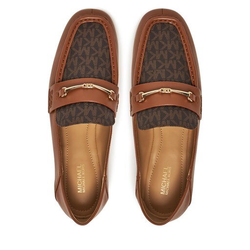 Lordsy MICHAEL Michael Kors Lena Loafer 40S5LEFP2B Brązowy