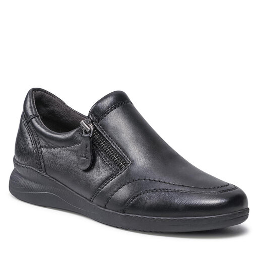 Jana Stivaletti Donna 8-8-25327-21 – Tela, Tacco A Cono 5 Cm, Chiusura Lampo, Colore 001