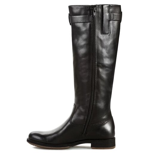 i my vo vojenskom tyle ECCO Saunter High Cut Zip 23452301001 ierna eobuv.sk