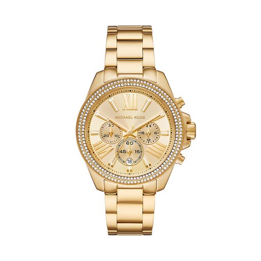 Uhr Michael Kors Wren MK7428 Goldfarben | eschuhe.de