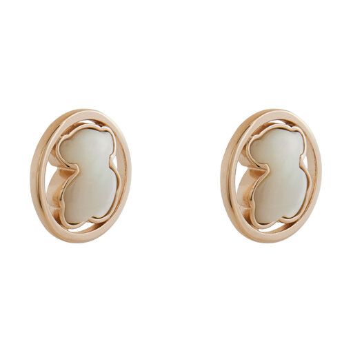 Pendientes Oro Rosa Tous Pendientes TOUS Camille 1000051400 Baño