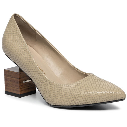 P buty United Nude Cube Pump 1034242620 Sand eobuwie .pl