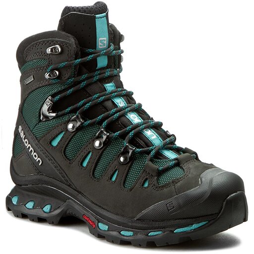Chaussures de trekking Salomon Quest 4D 2 Gtx W 390277 20 G0 Asphalt Green Black Haze Blue chaussures