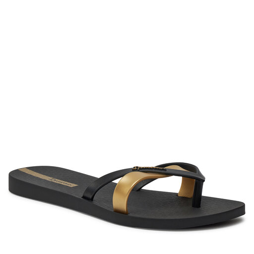 Flip flop Ipanema 81805 Black Gold AT156 epantofi.ro