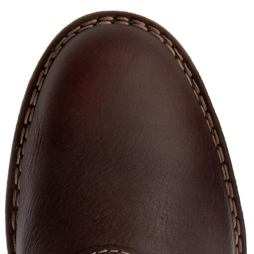Clarks edgewick best sale mid brown oily