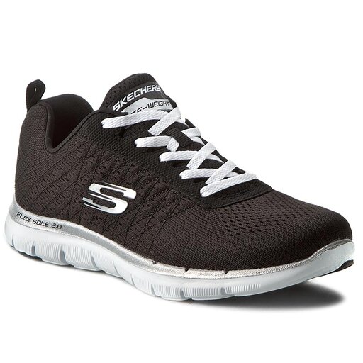 Skechers Break Free 12757 BKW Black White obuvki.bg
