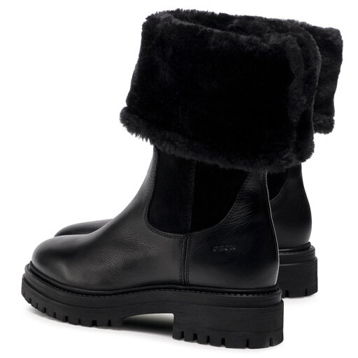 K★Ｙ★A★Yページ•*¨*•.¸♬︎ Botki Geox D Iridea M D04HRM 02246 C9999 Czarny | eobuwie.com.pl