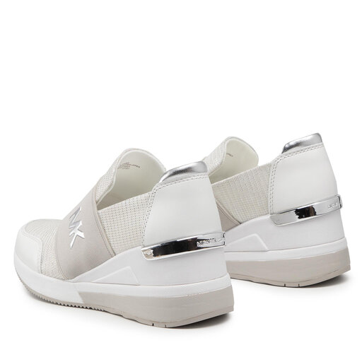 Michael kors hot sale felix trainer silver