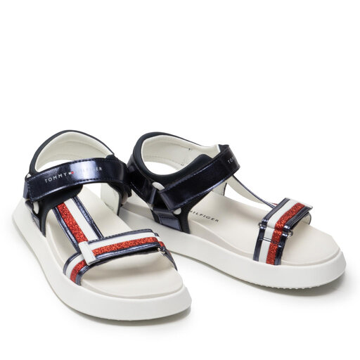 Sandali Tommy Hilfiger T3A2 32179 0569 S Mornarsko modra eobutev.si