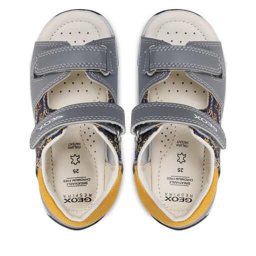 Sandales Geox B S. Tapuz B. B B250XB 0BCAW C1F2Q Gris chaussures
