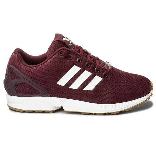 Maroon adidas zx flux discount