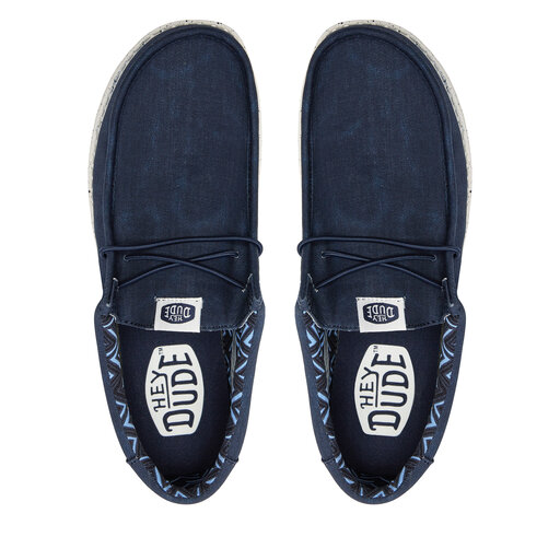 Wally canvas loafer top
