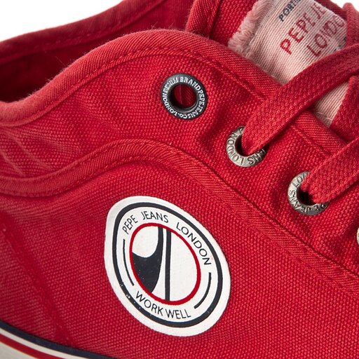 Sportbačiai Pepe Jeans Industry Road PMS30337 Pepper Red 254 •  Www.eavalyne.lt