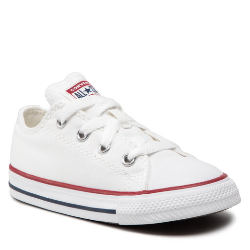 Converse 3j256c white all star ox optic basse unisex scarpe (donne) 2025