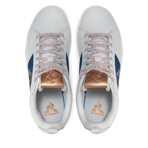 Sneakers Le Coq Sportif Courtclassic W Velvet 2120527 Blanc chaussures