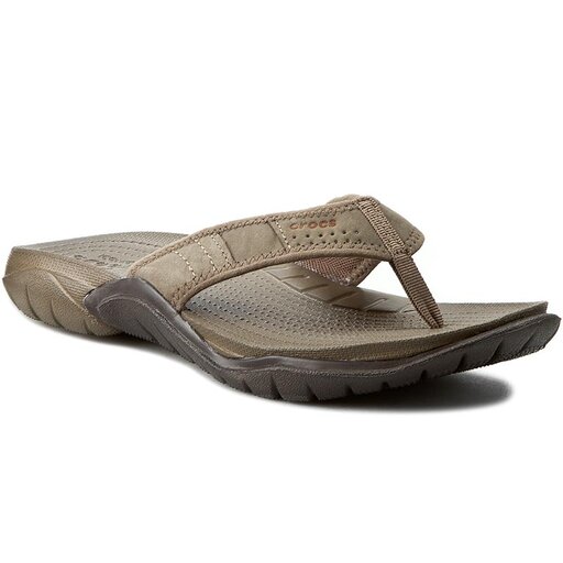 Flip flops Crocs Swiftwater Flip M 202547 Walnut Espresso ecipo.hu